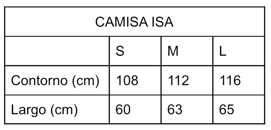 Camisa Isa