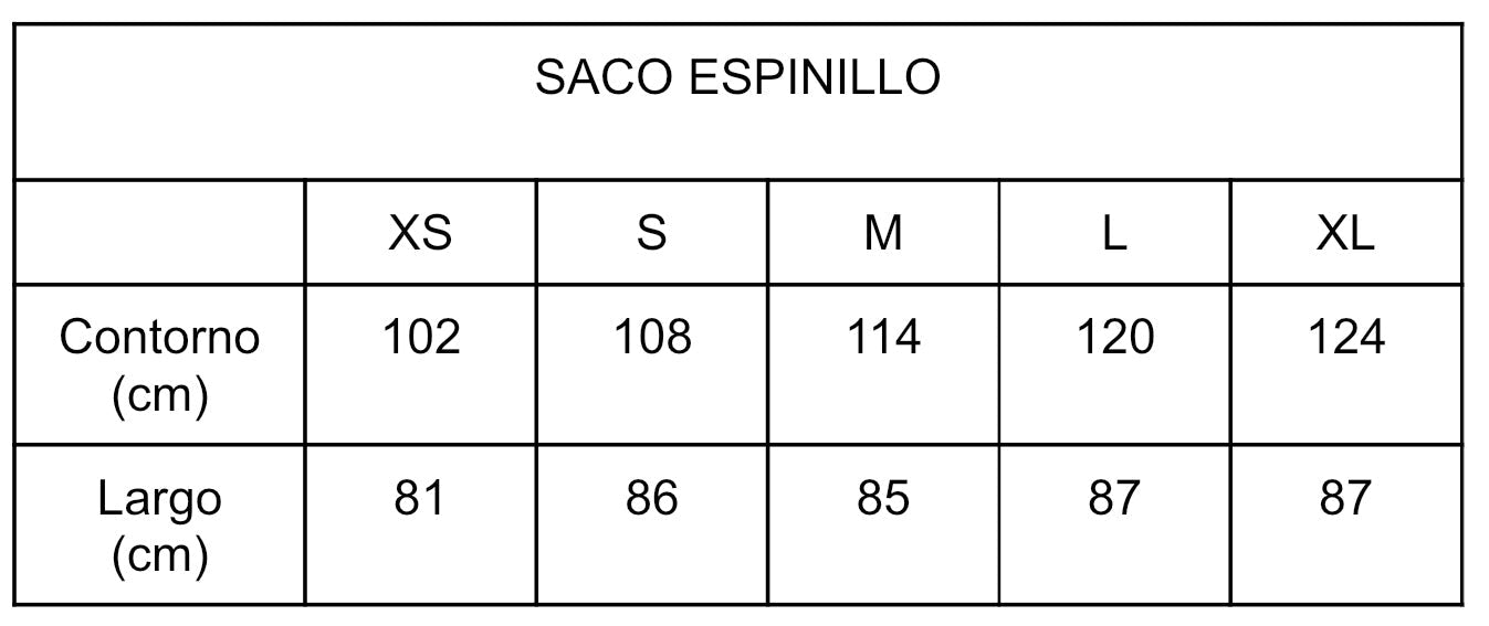 Saco Espinillo