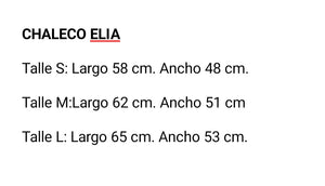 Chaleco Elia