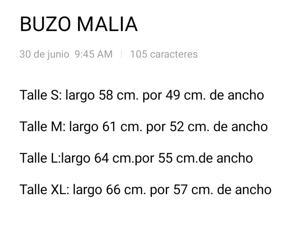 Buzo Malia