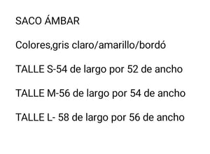 Saco Ámbar