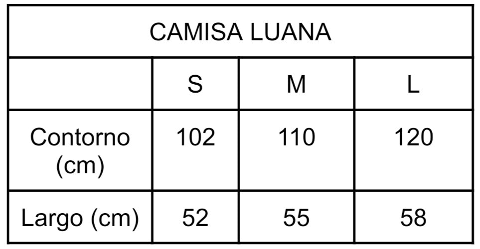Camisa Luana