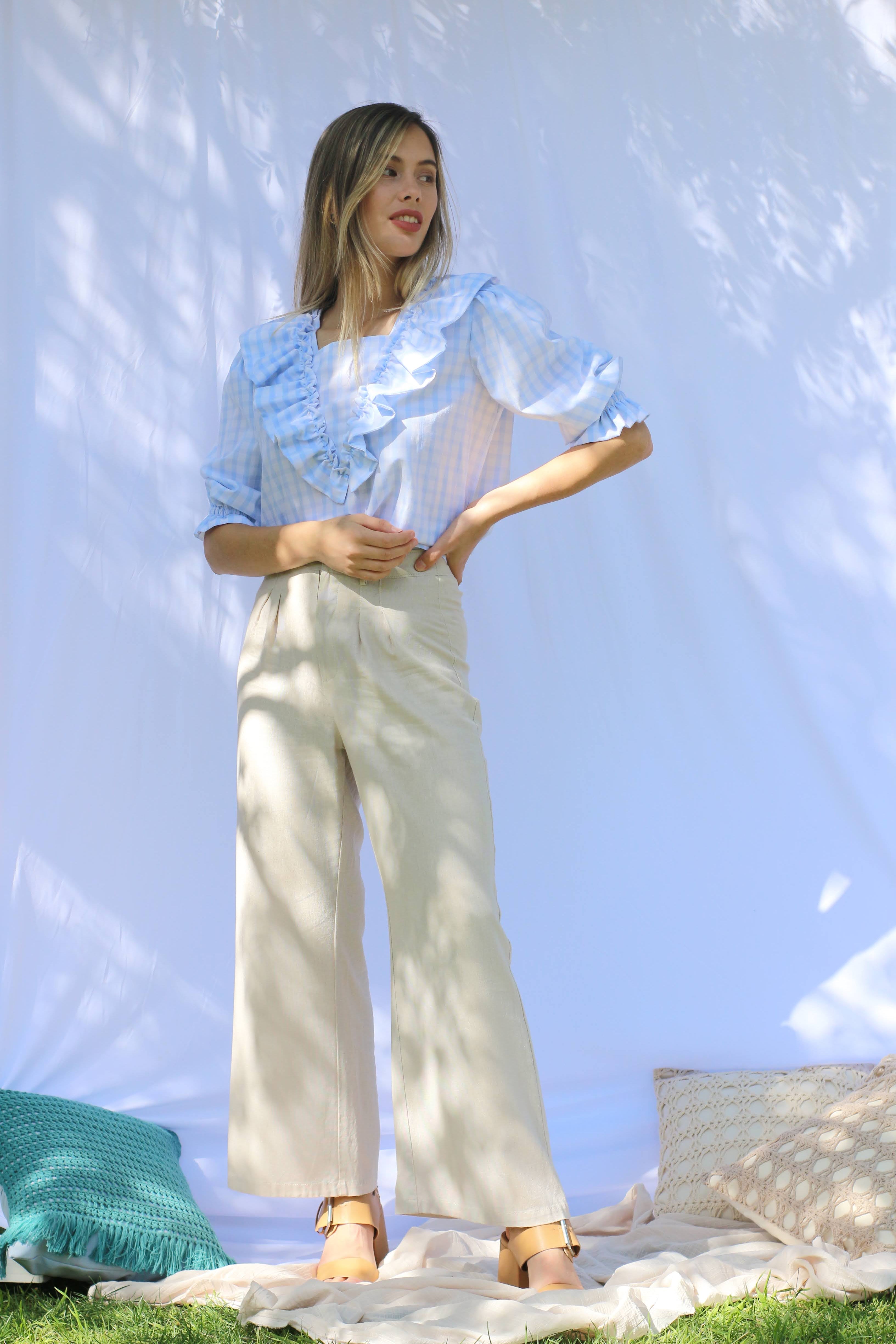 BLUSA CUADROS